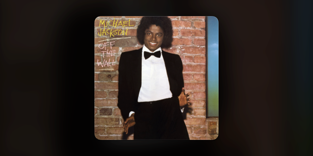 Michael Jackson's 'Off the Wall' album, the first collaboration between Jackson and Jones